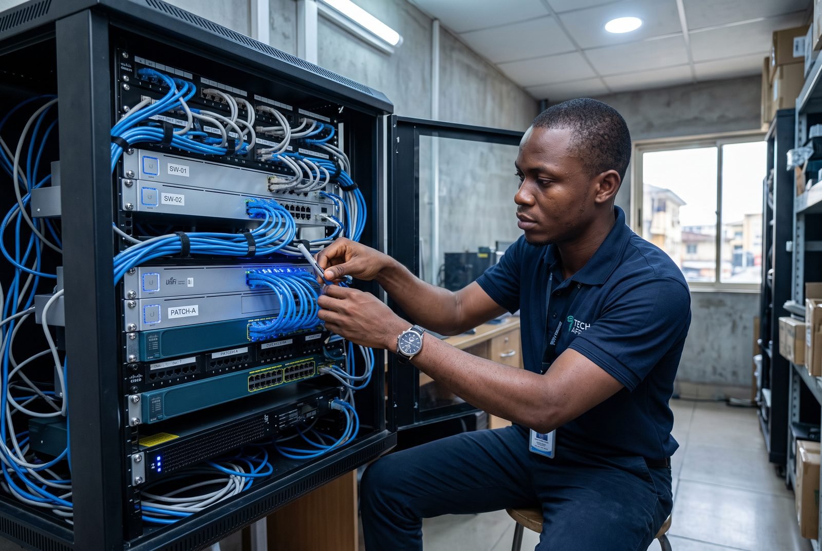 Realizações Witec Services - redes, equipamento e soluções